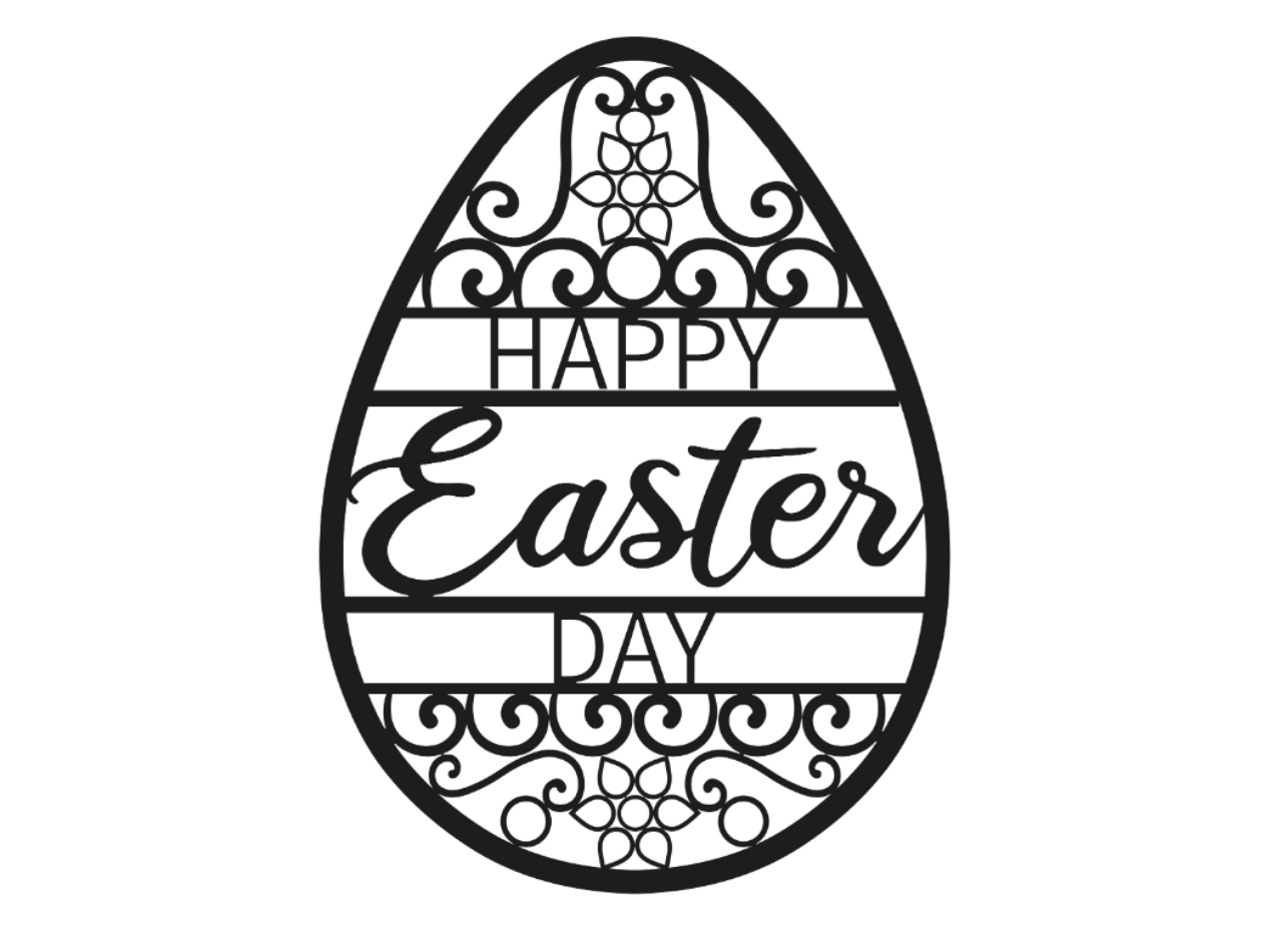 Happy Easter Day Egg