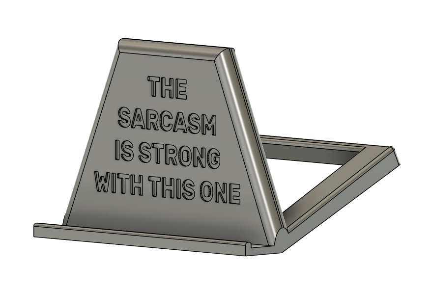 Sarcasm Tablet Stand