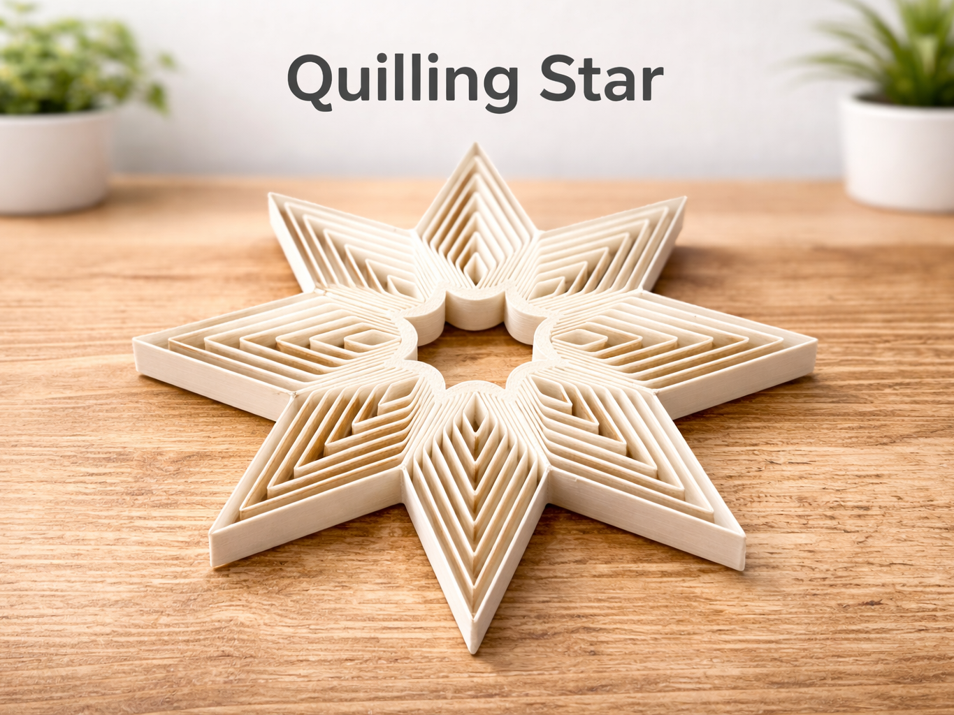 Quilling Star
