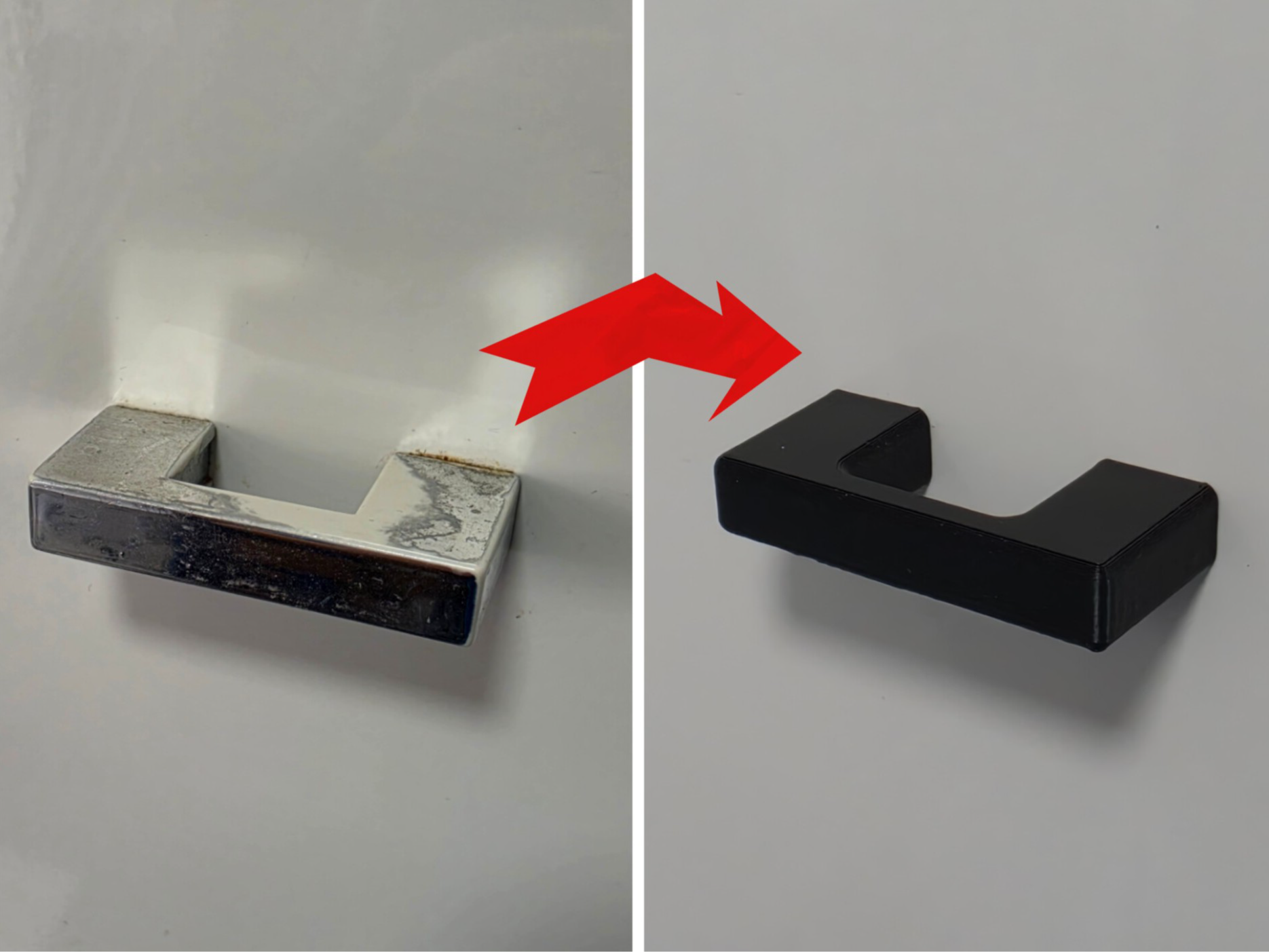 Repl. Door Handle - High Strength & Smooth Finish
