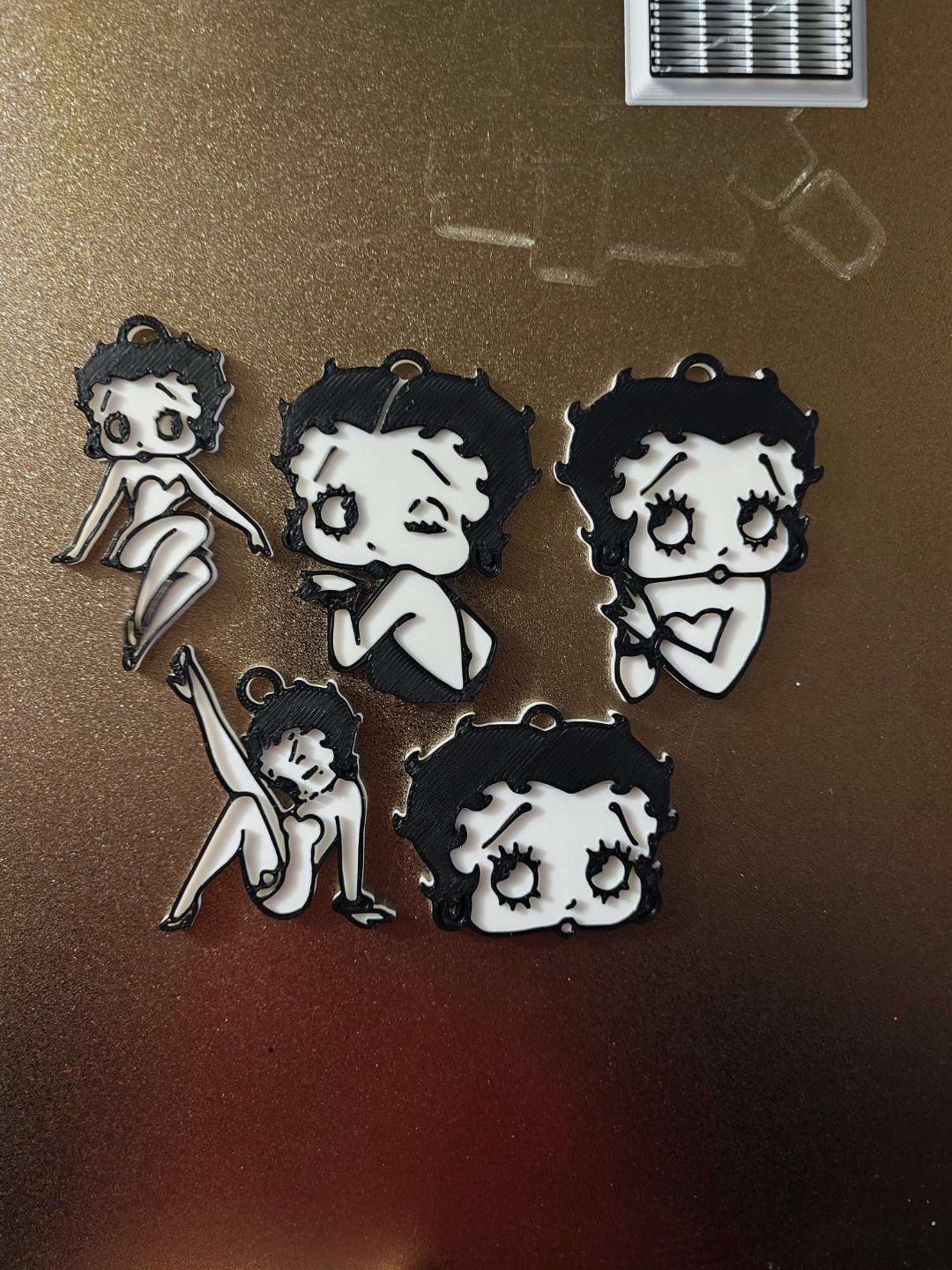 Betty Boop keychain