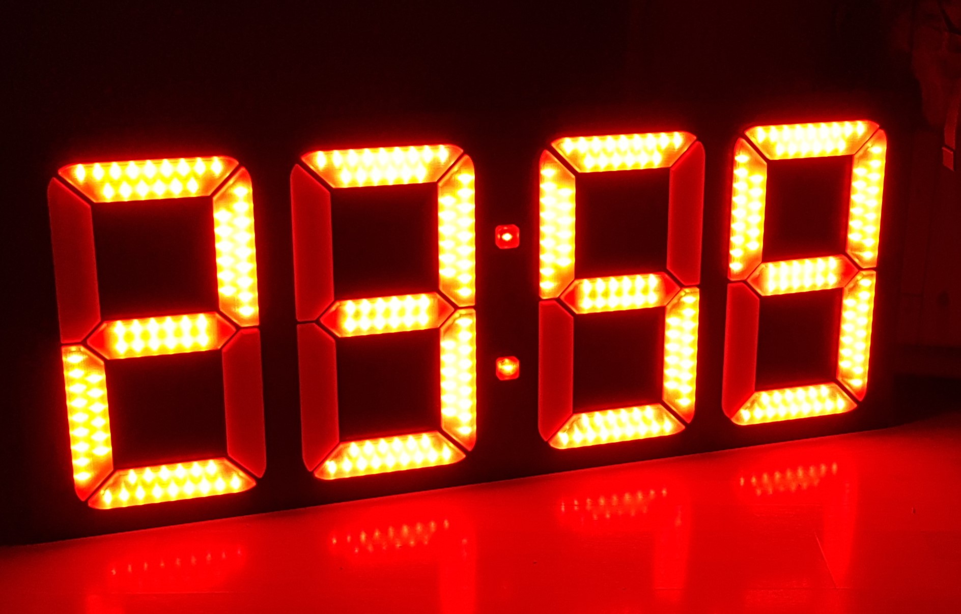 Giant RGB Clock