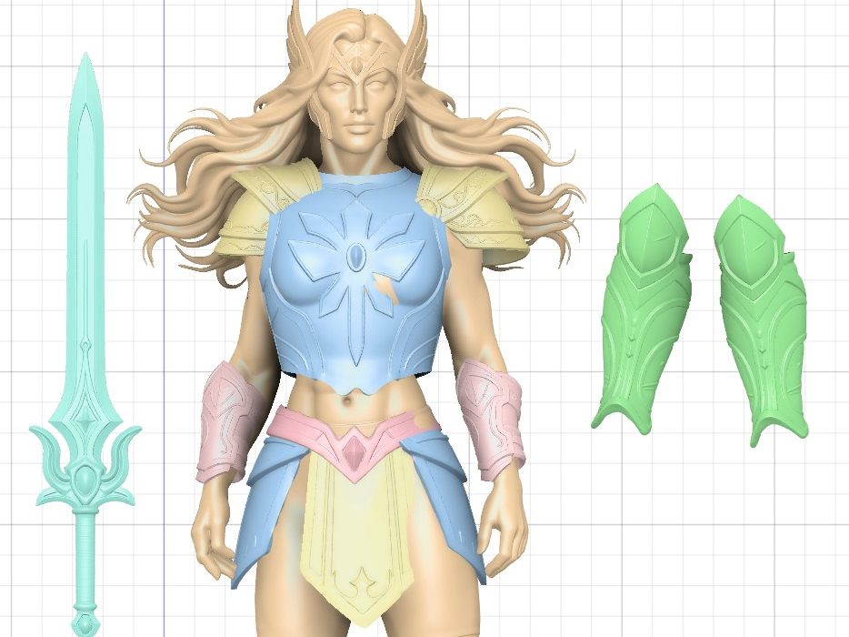 WEARABLE She-Ra Armor: Princess of Power w/ Sword