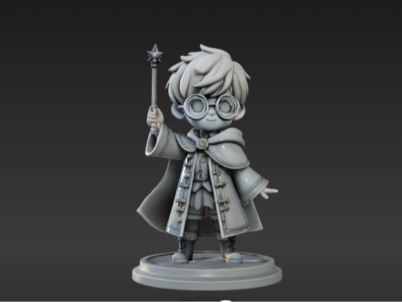 Jeune Sorcier Chibi