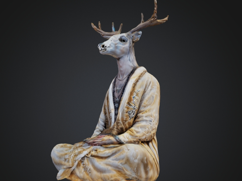 Robe Collection：deer skull