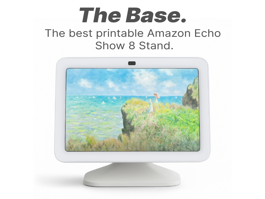 Titled Stand for Amazon Alexa Echo Show 8 Gen 3