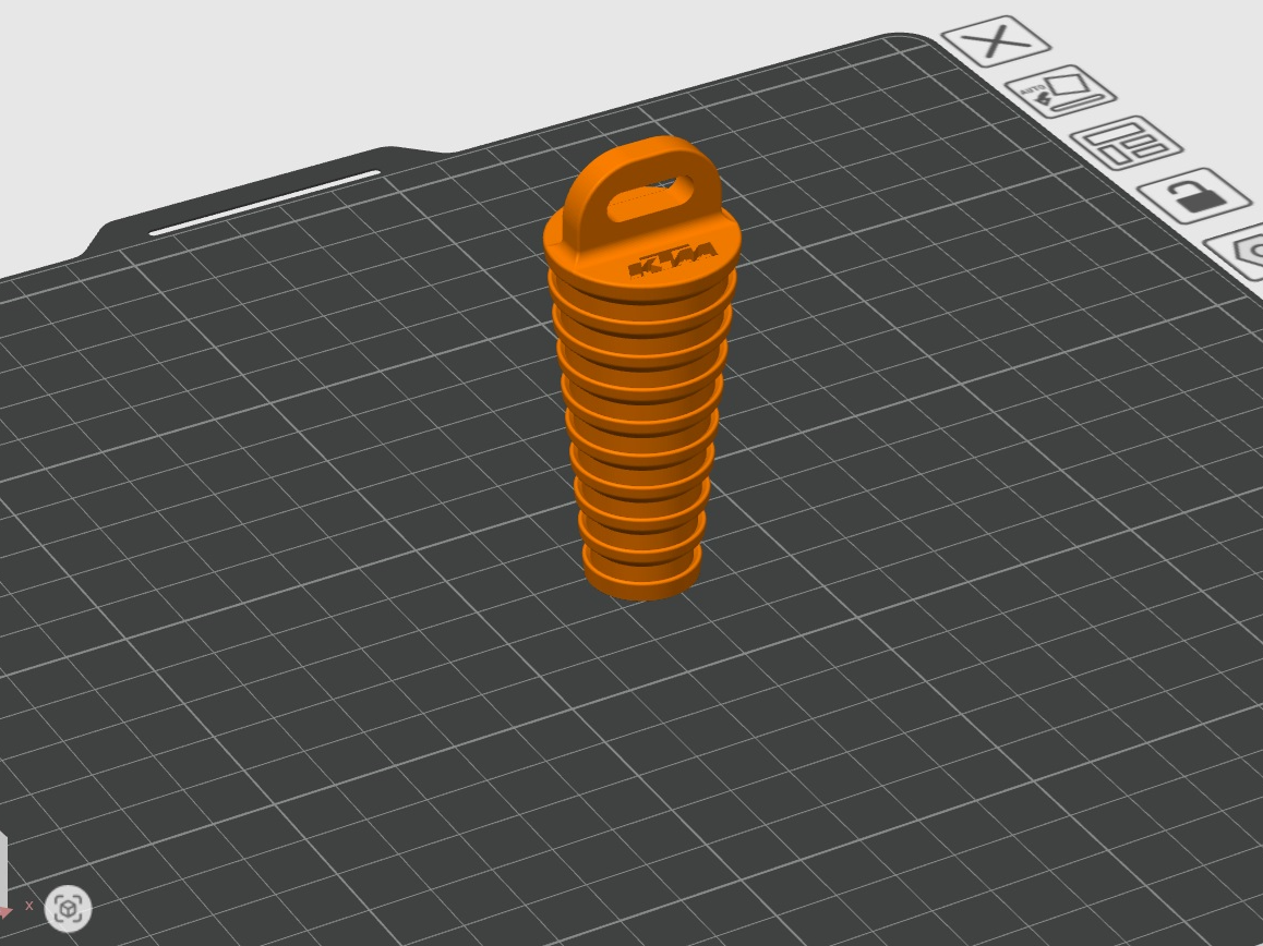 KTM Exhaust plug
