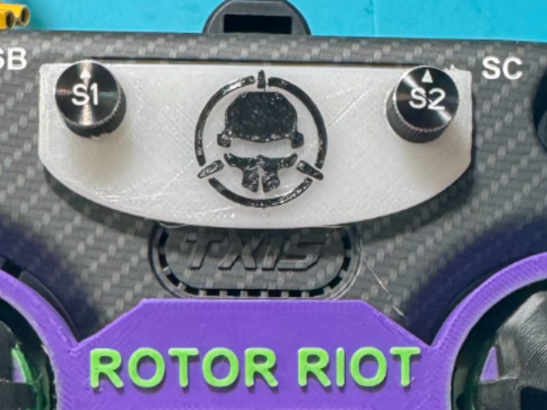 RADIOMASTER TX 15 NAME PLATE