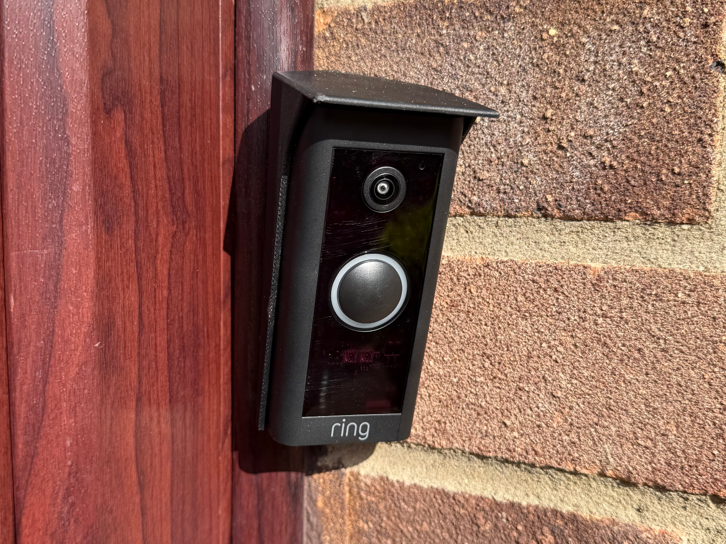 45° & Flat Wall Mount for Ring Wired Doorbell