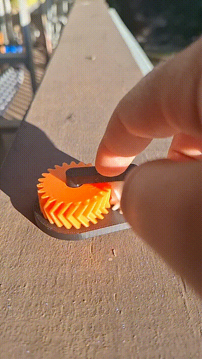 Herringbone Gear Fidget