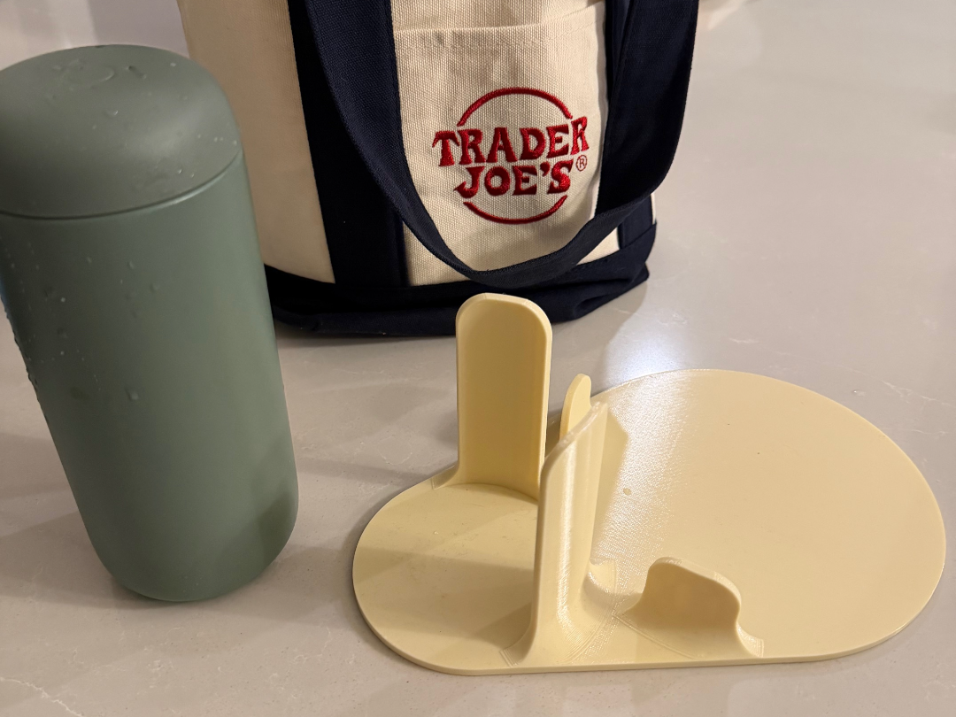 Trader Joe's Small Tote Space for coffee mug
