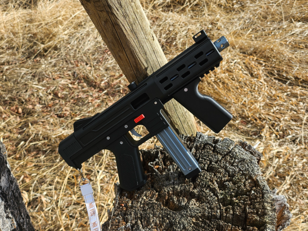 SPCTRM SMG-10: Firing & Shell-Ejecting Toy Blaster