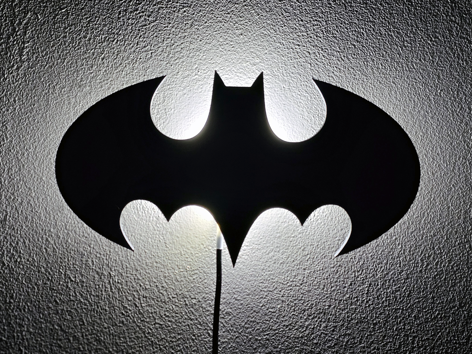Batman Wall Light With Bracket