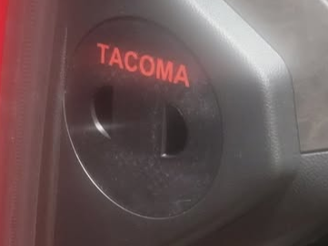 4th gen Tacoma Side storage Wheel lock holder