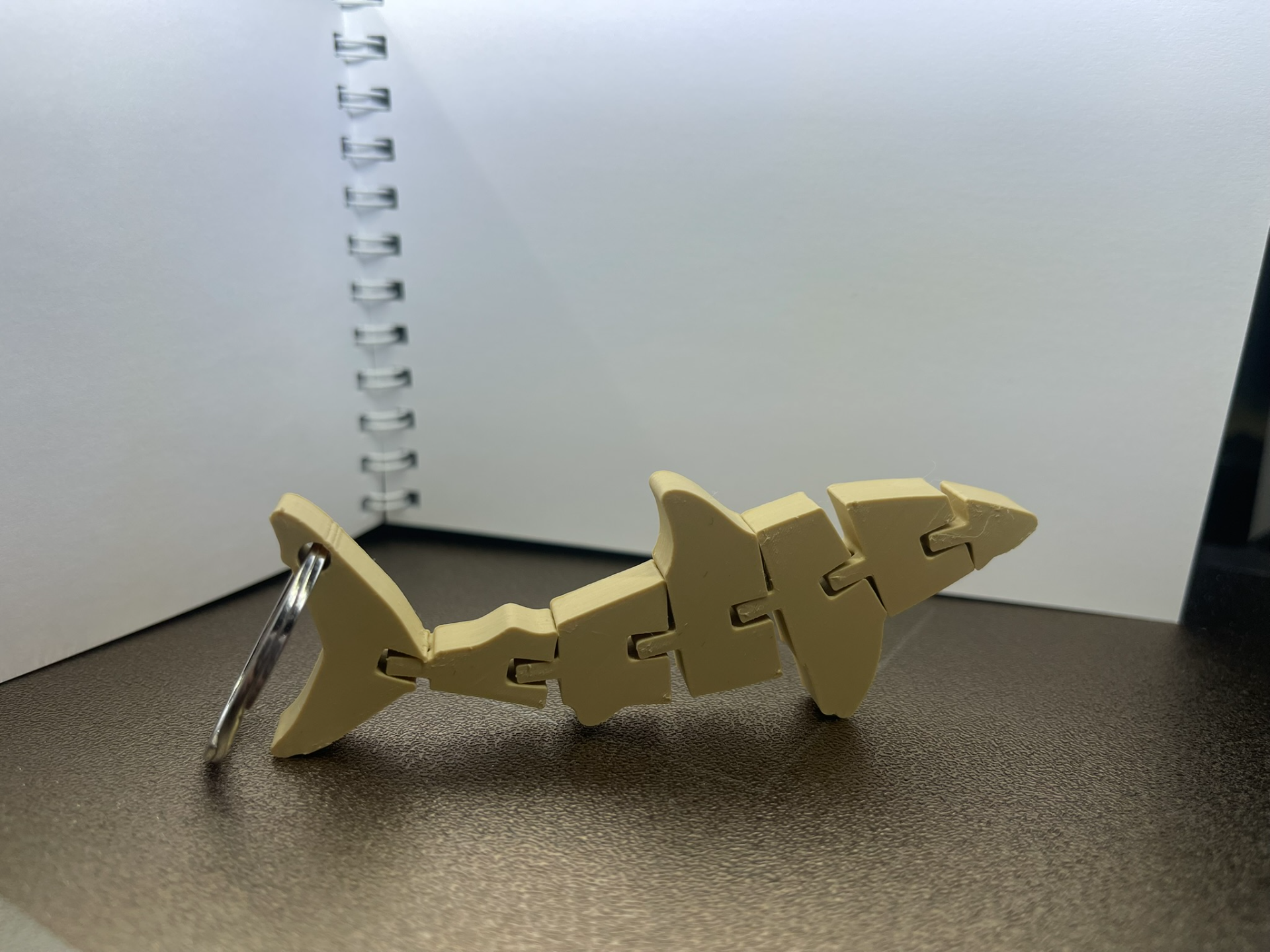 Flexi Shark Keychain