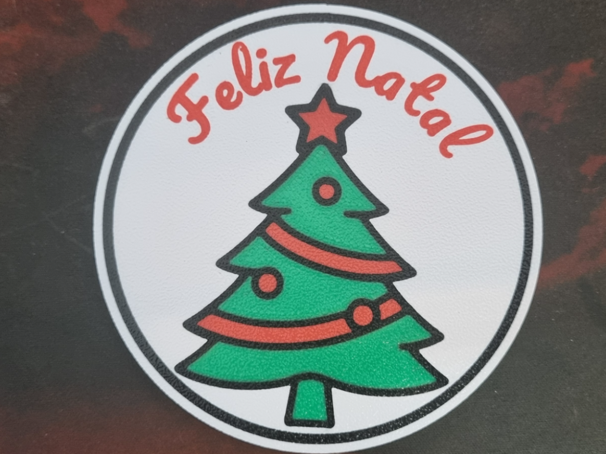 Porta Copo Arvore de Natal