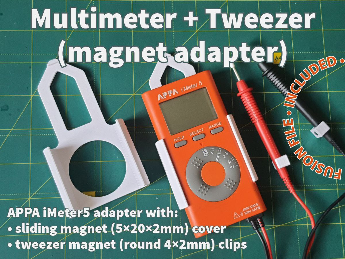 Multimeter magnet adapter