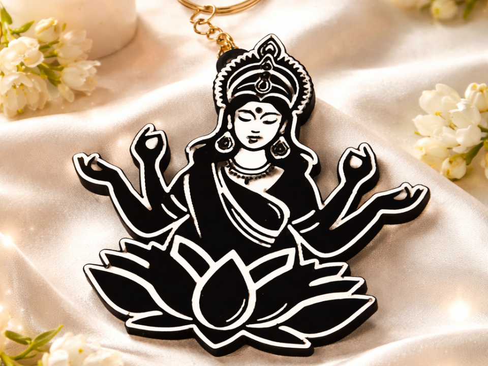 Goddess Lakshmi keychain