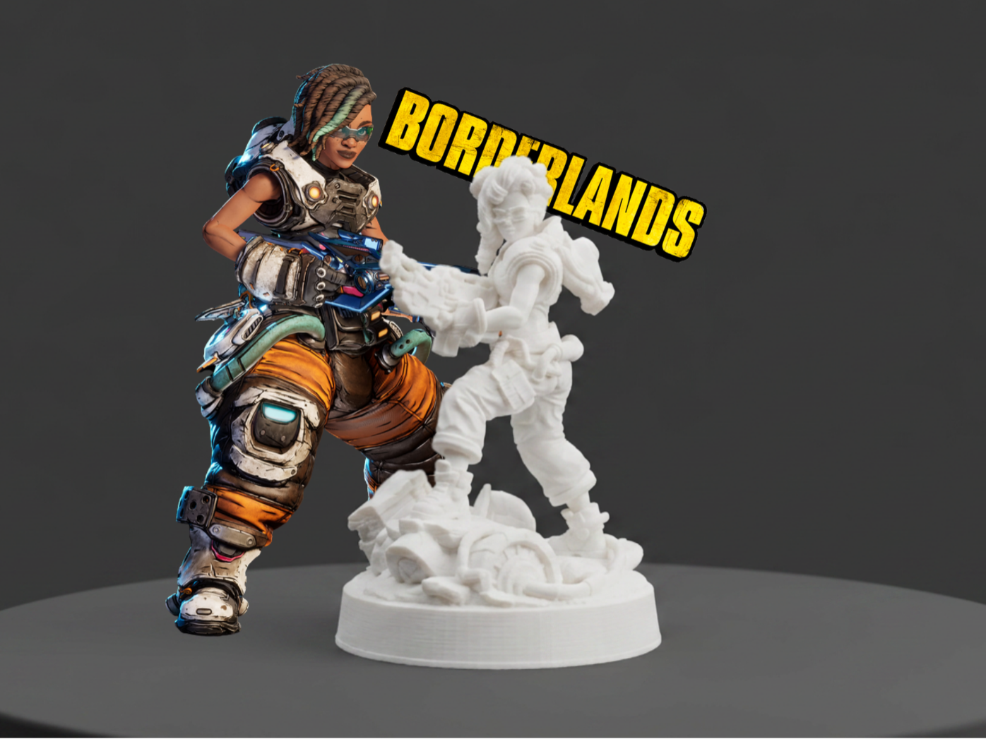 Harlowe Borderlands 4 3D Model