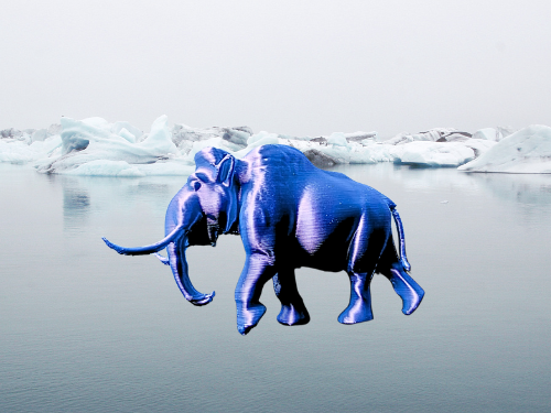 Figura / estatua / miniatura Mamut Mammuthus