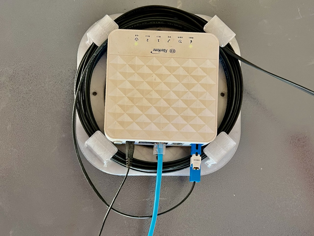 Fiber Optic Spool Holder