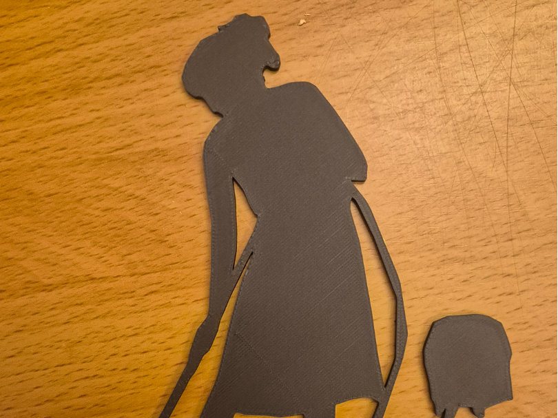 Frau mit Staubsauger