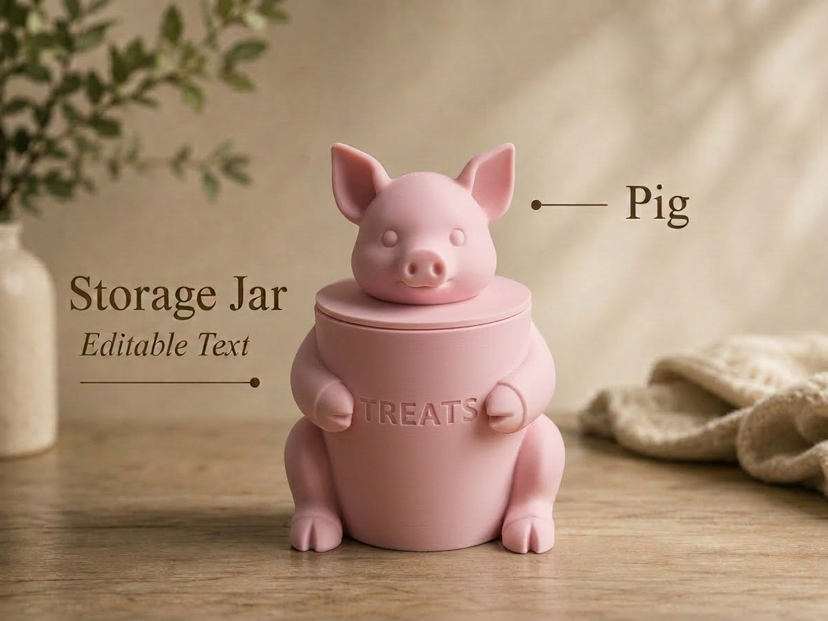 Pig Storage Jar