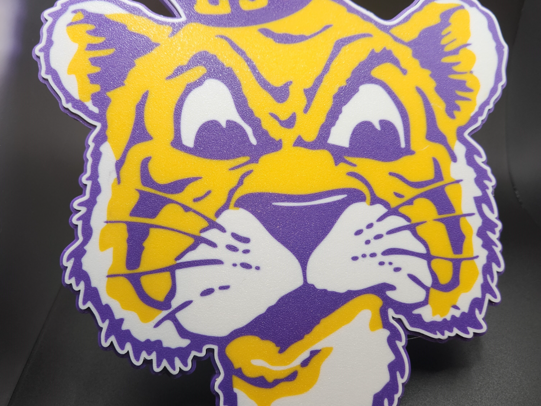 LSU 1955 Logo Vintage - 3D Printable Model