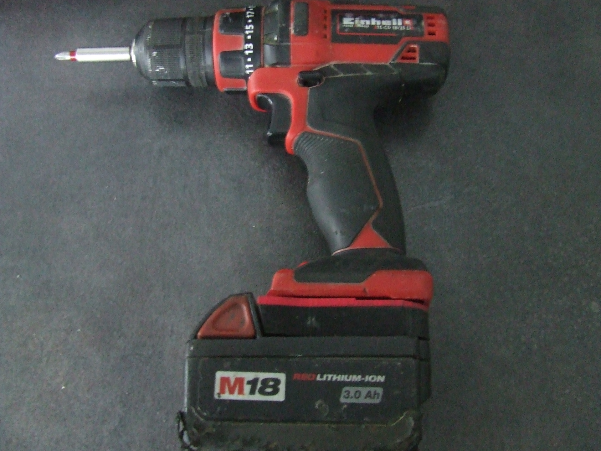 adattatore batterie 18v da milwaukee a einhell