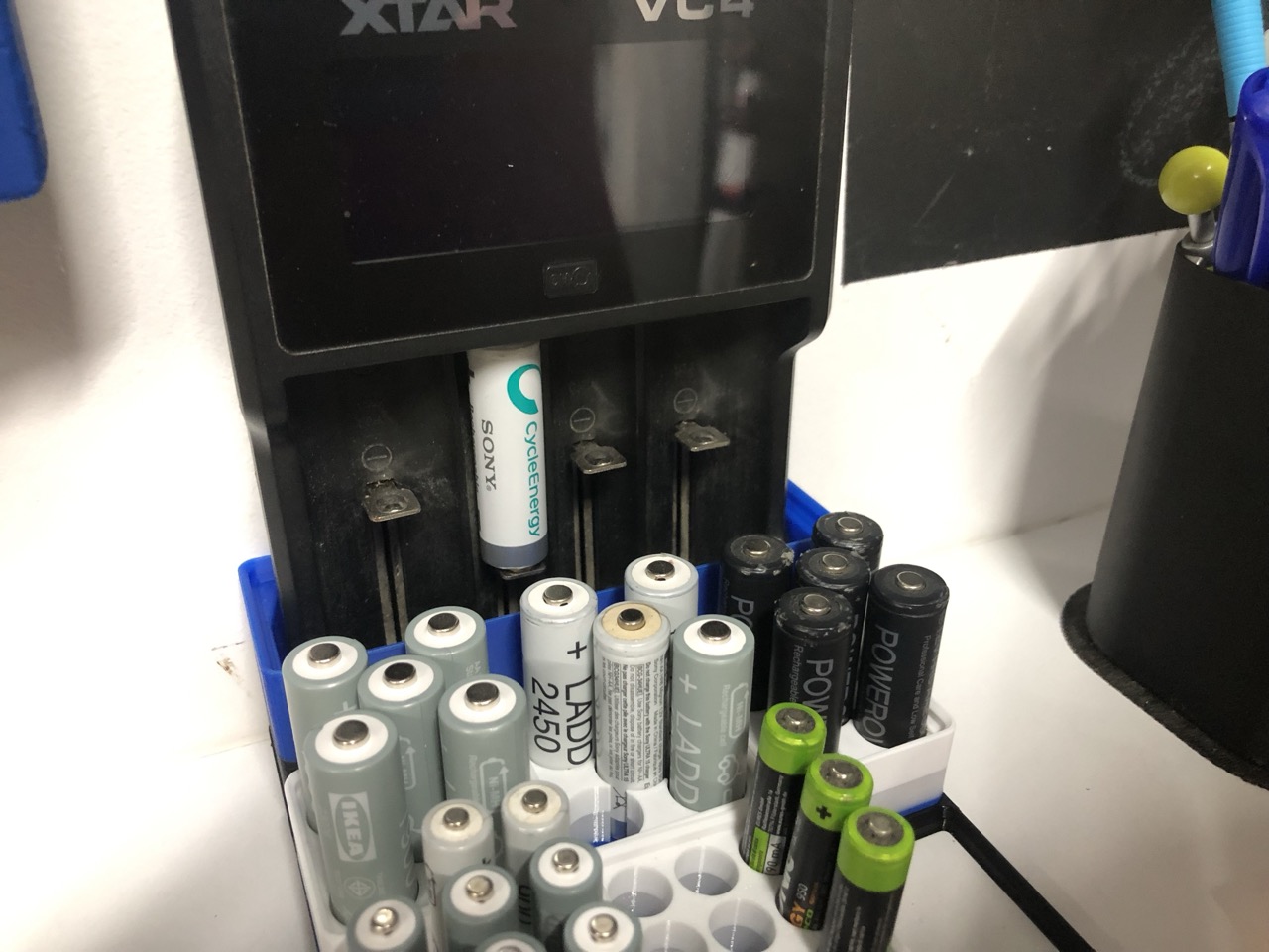 Gridfinity XTAR VC4 Vertical holder