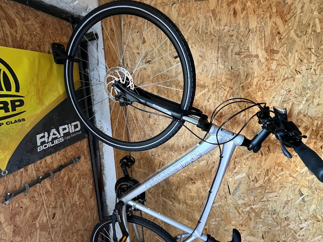 Bicycle wall mount