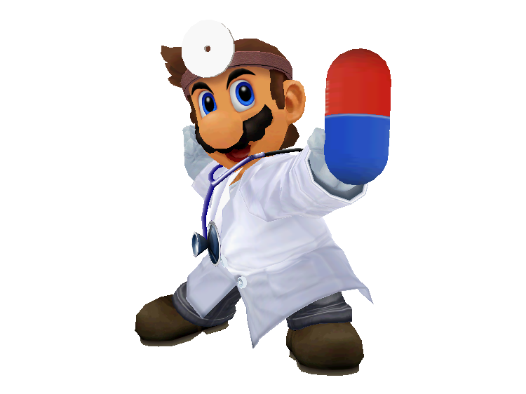 Super Smash Bros Melee - Dr Mario Trophy Gamecube