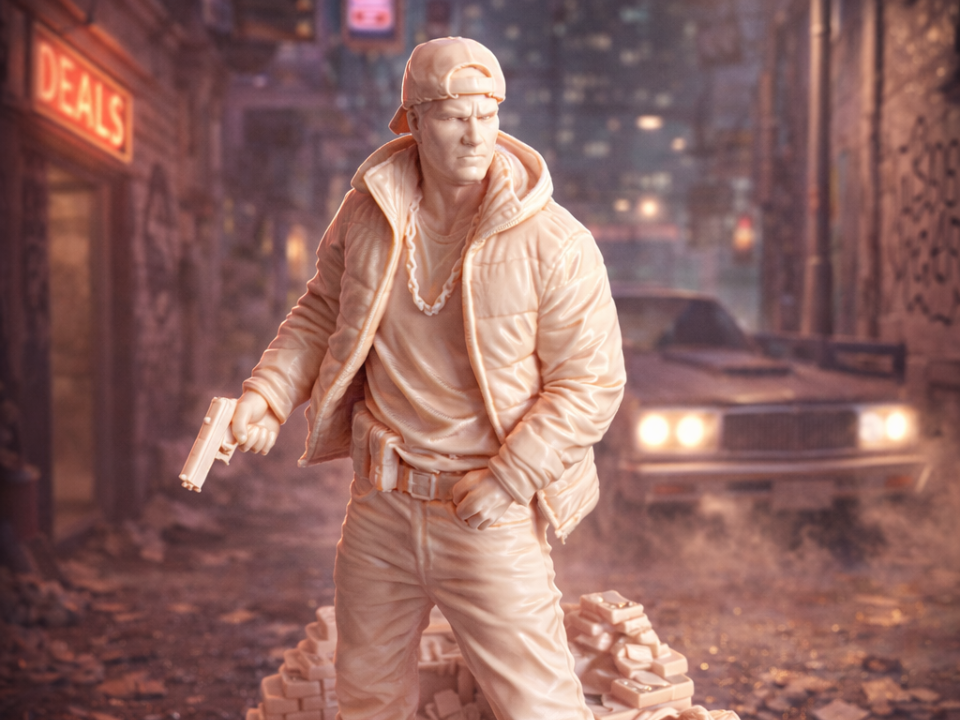 Urban Street Figur mit Pistole