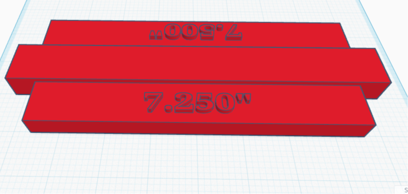 1/8 Scale Track Gauge