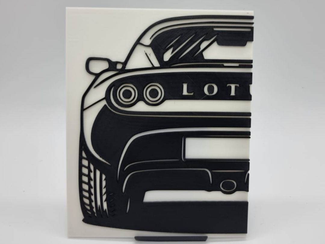 2D Wall Art Lotus Sport Elise