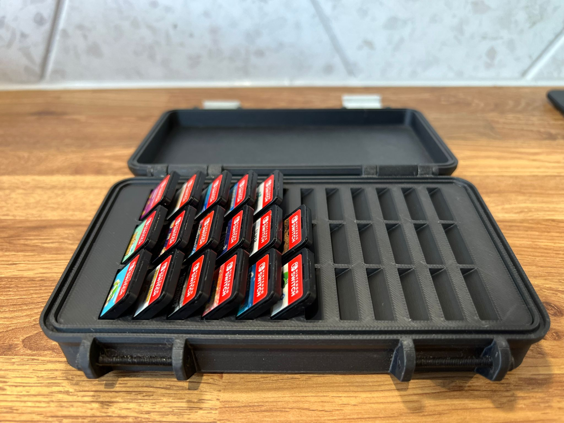 36 Slot Angled Switch Game Cartridge Holder