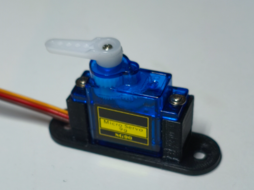 Micro Servo SG90 9g straight up bracket