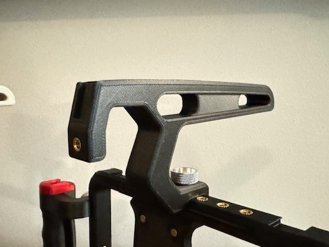 Camera Rig Top Handle with Cold shoe for Nato Rail