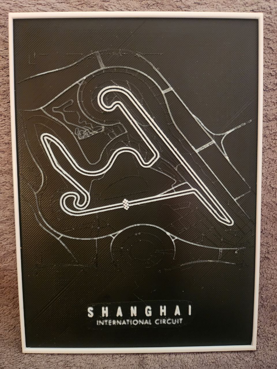 Shanghai International Circuit F1 - HueForge