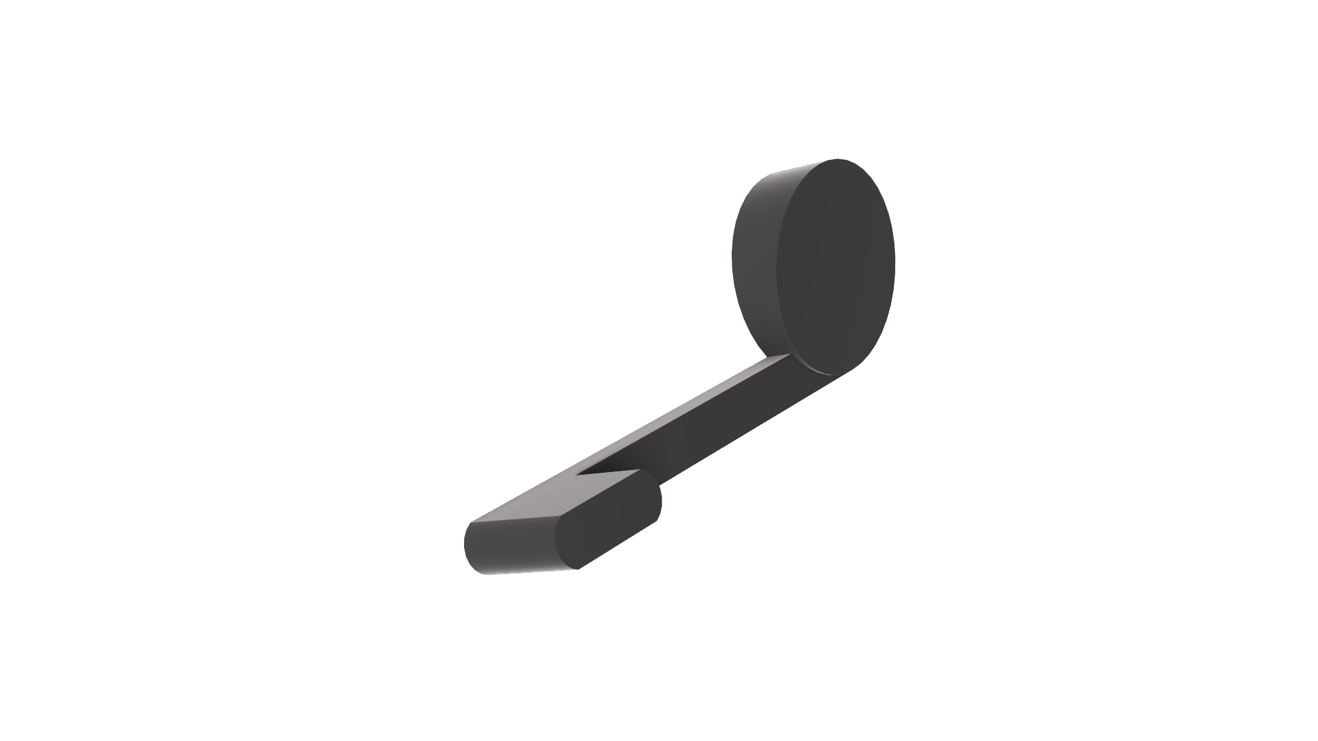 A1 led light bracket for Ikea Halvklart (and others)