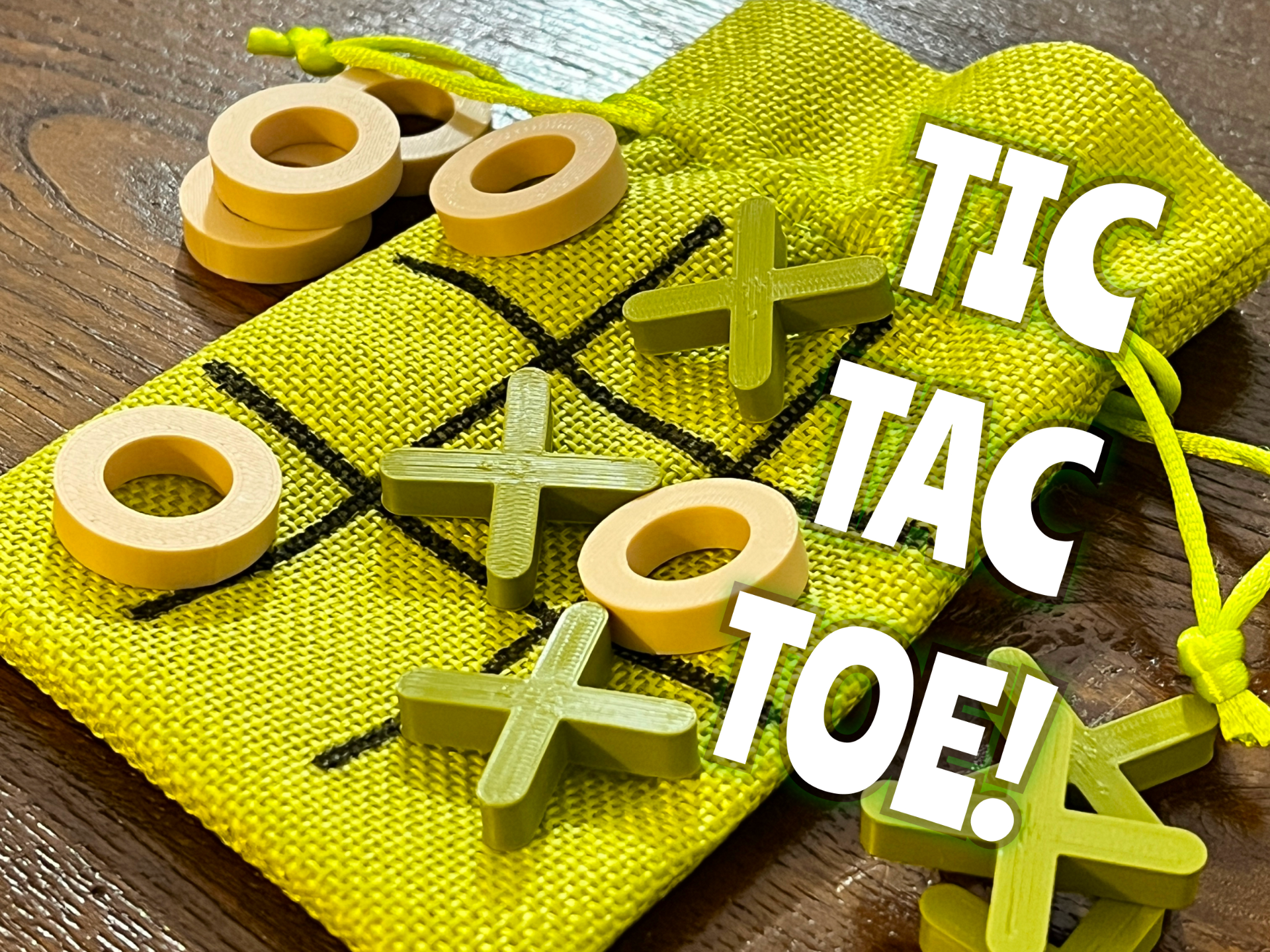 Portable Tic-Tac-Toe Set