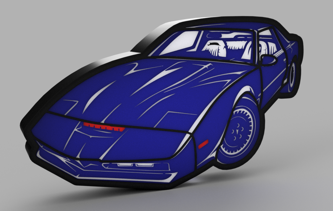 Knight Rider KITT LED Lamp