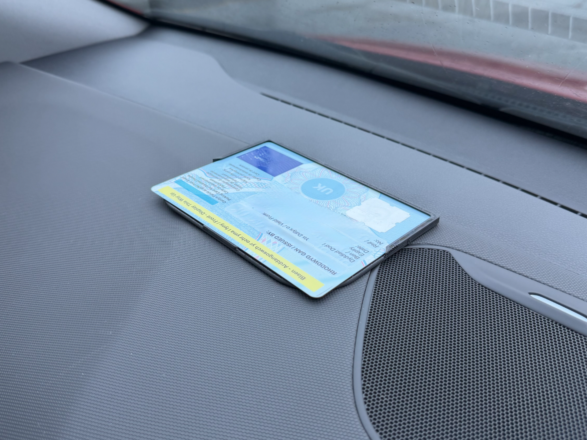 UK Disabled badge dashboard mount/clip