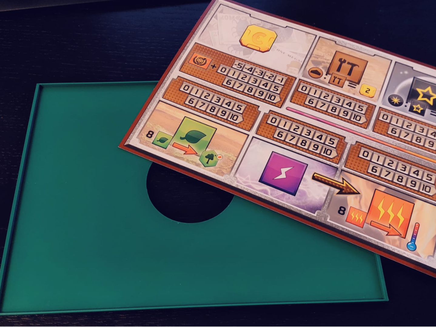 Terraforming mars player board holder.