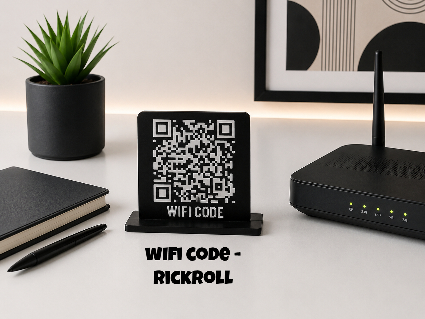 WiFi Code - Rickroll