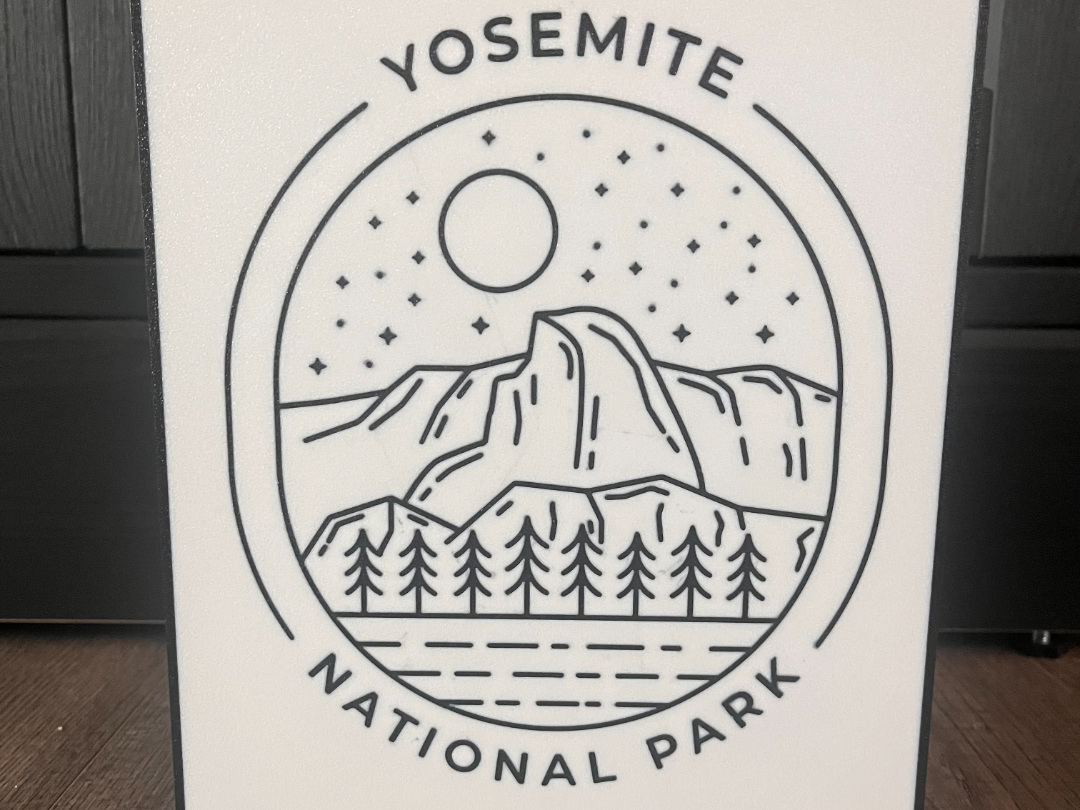 Yosemite National Park Lightbox