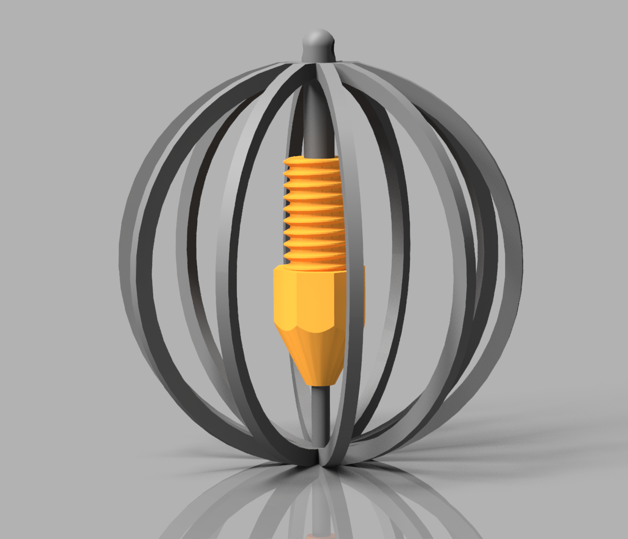 Christmastree Nozzle Ball Ornament