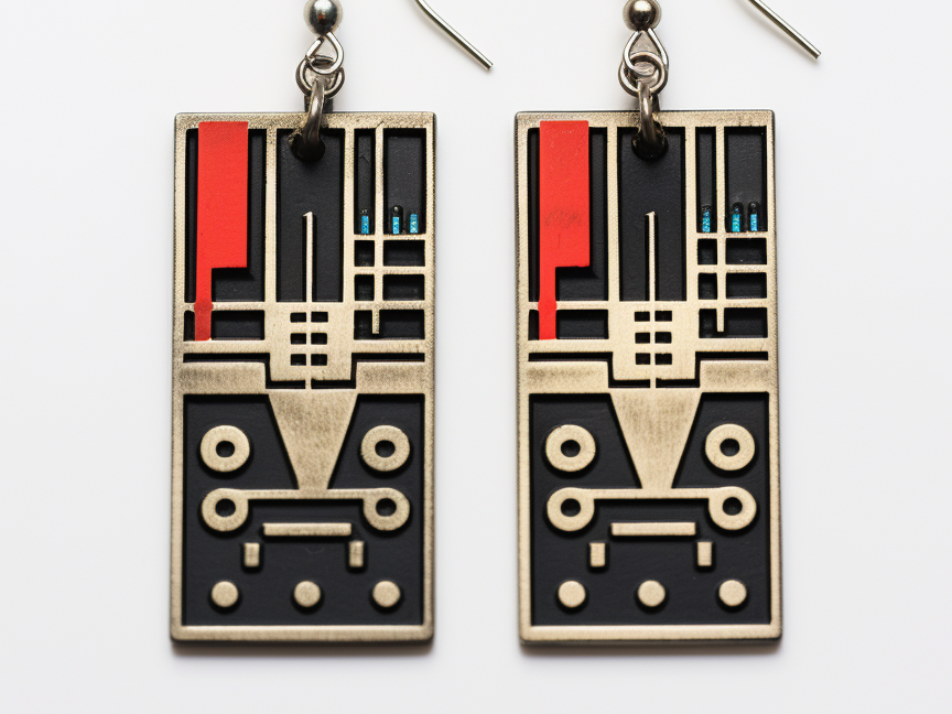 "Az-tech" inspired earrings & necklace