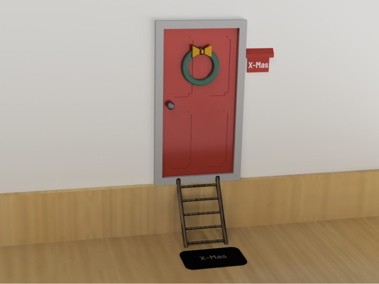 Small X-Mas door (Wichtel Tür)