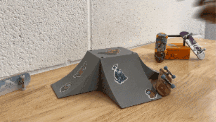 Teck Deck Ramp